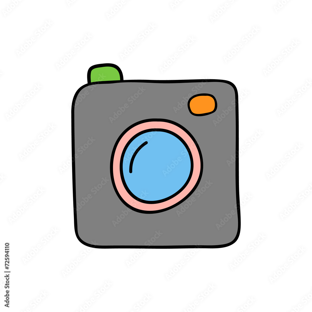 Doodle style camera