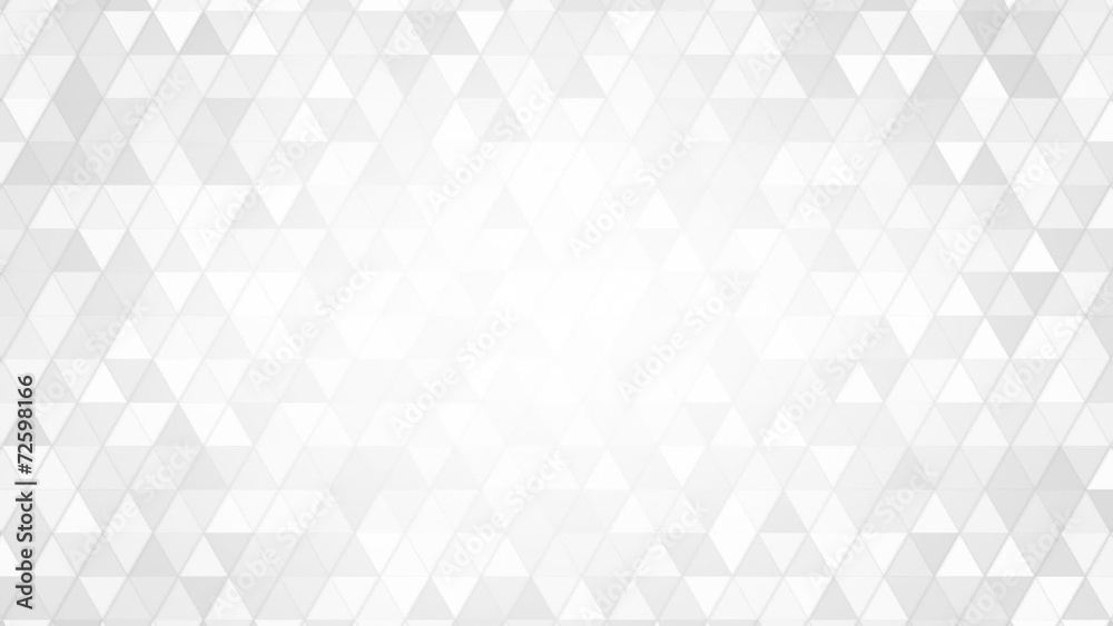 geometric pattern of white triangles loop