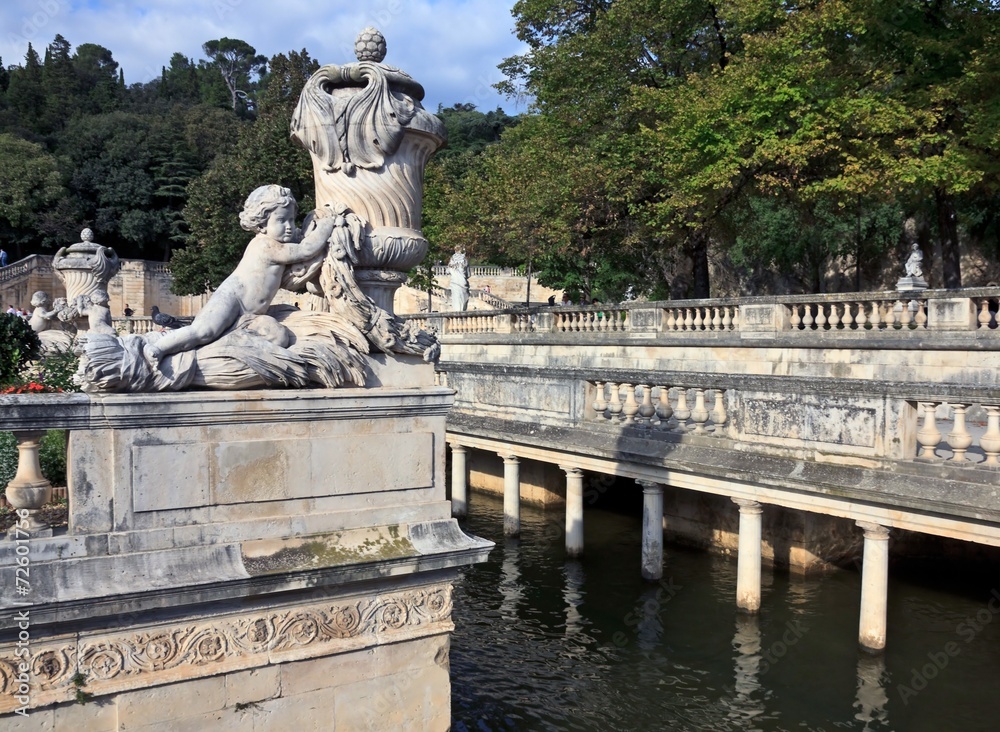 Jardins de la Fontaine in Nîmes