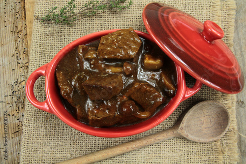 Billede på lærred sauté de boeuf