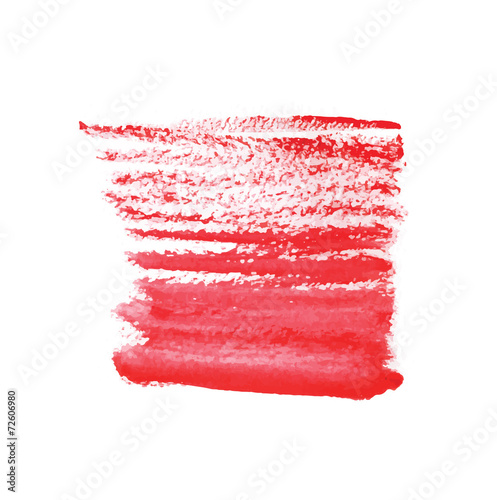 Abstract watercolor art hand paint. Vector