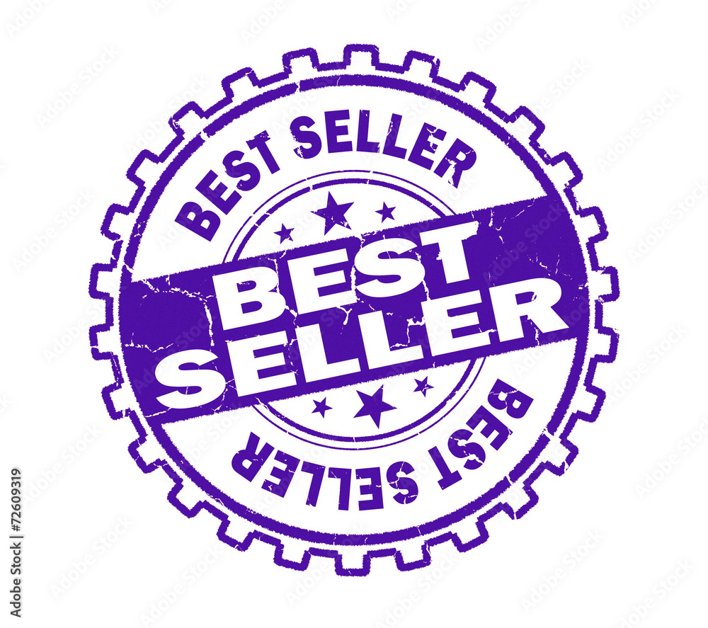 best seller stamp on white background best seller stamp on white background