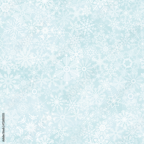seamless abstract snowflake background