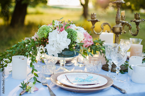 beautiful wedding table