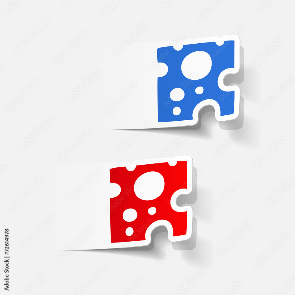 realistic design element: cheese realistic design element: cheese