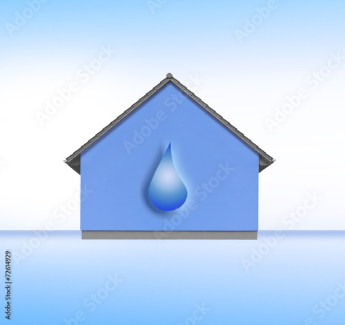 Wasseranschluß im Haus