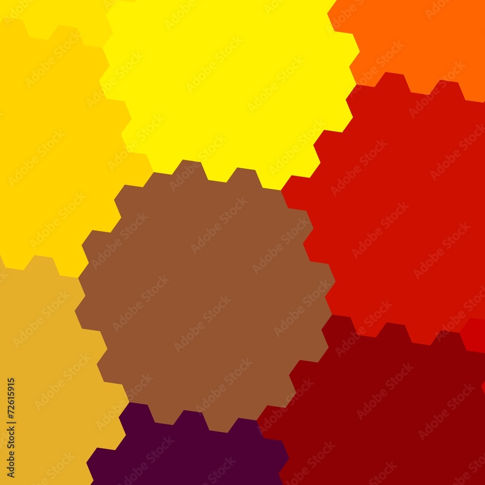 Repetitive Colorful Background - Abstract Pattern