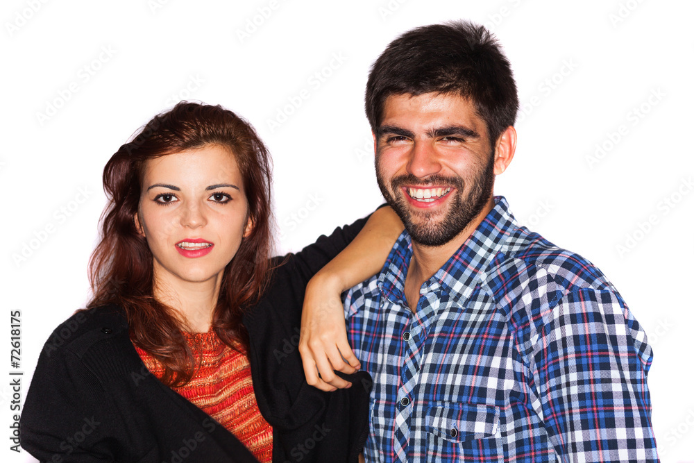Smiling couple Smiling couple