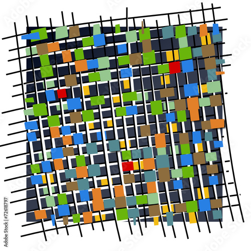 Logo art multicolores