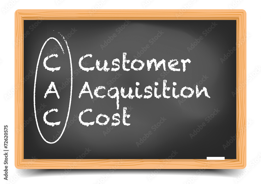 CAC Blackboard Stock Vector Adobe Stock
