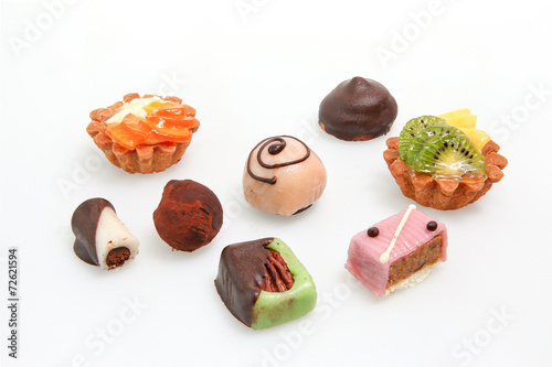 Obraz na plátne Various Petit fours