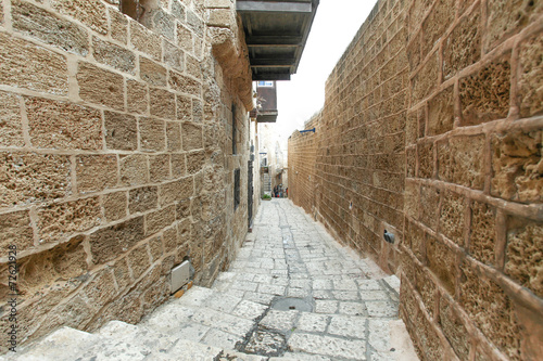 Typical alley in Jaffa  Tel Aviv - Israel