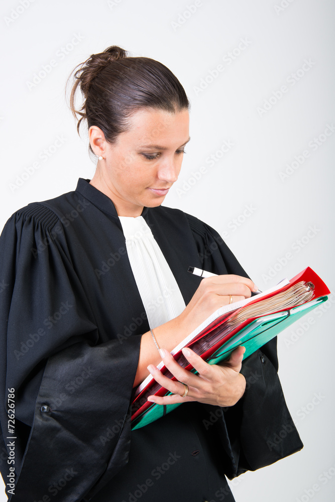 avocat en robe Stock Photo | Adobe Stock