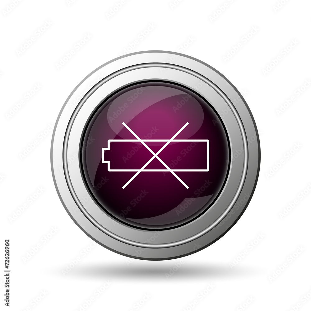 Empty battery icon Empty battery icon