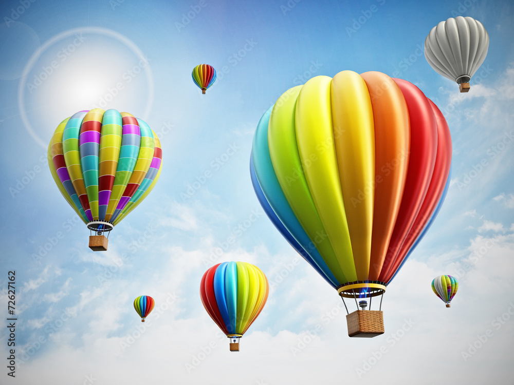 Fototapeta premium Hot air balloon