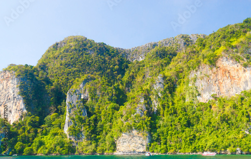 Lagoon Mountains High Cliff