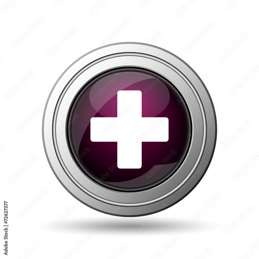 Obraz premium Medical cross icon