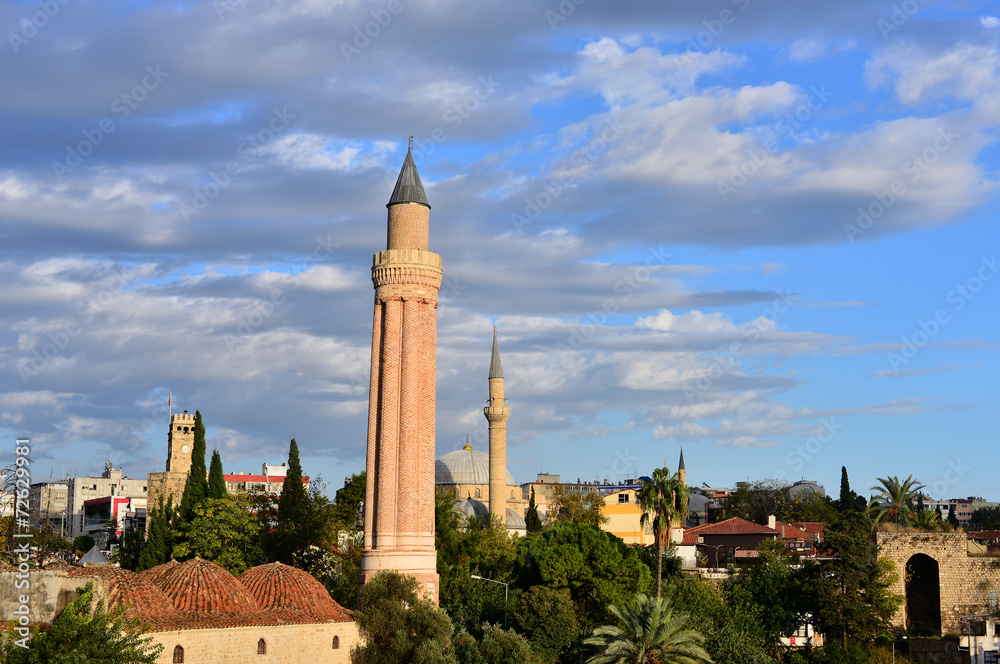 Historical Landmark Grooved Minaret - Yivli Minare