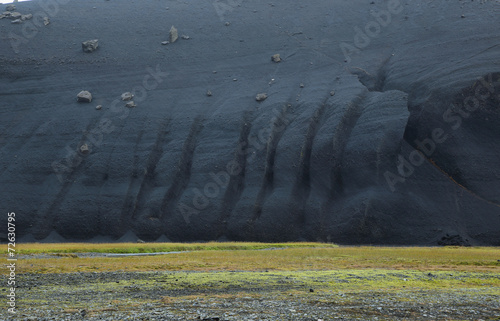 Majestic volcanic landscape photo