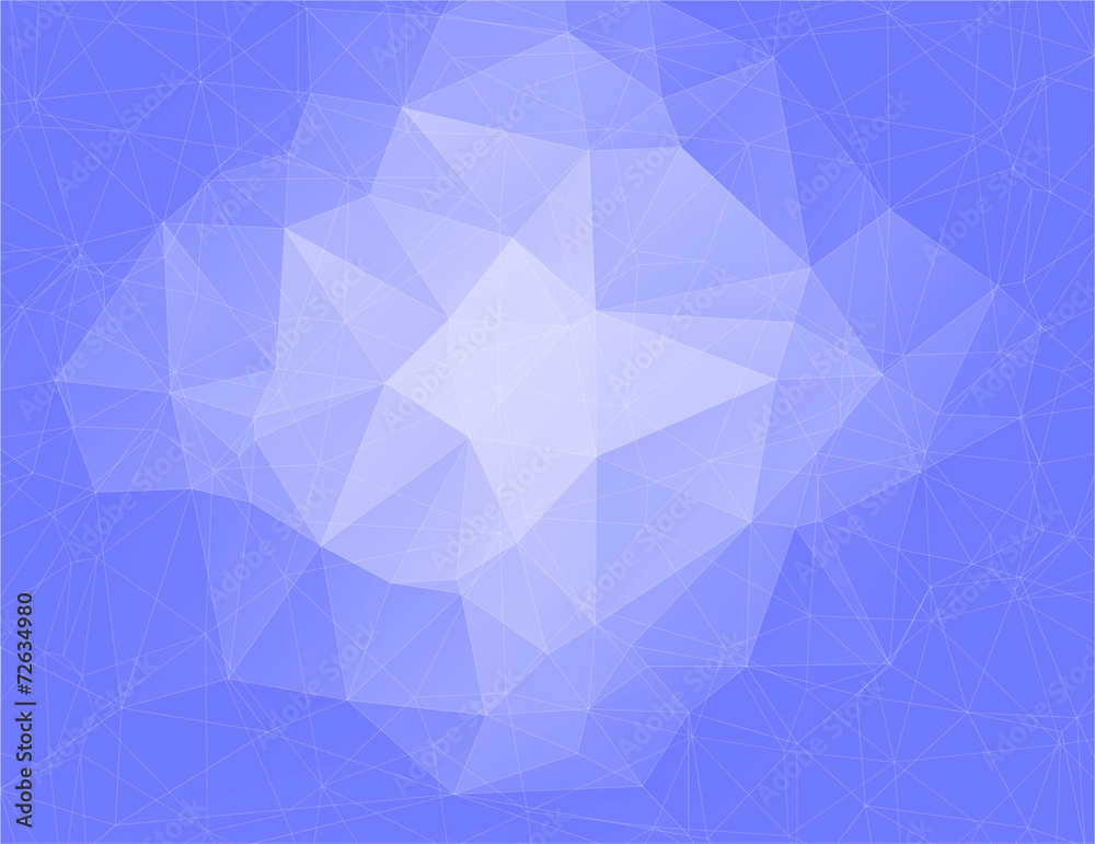 Obraz premium Geometric triangles background, polygonal design