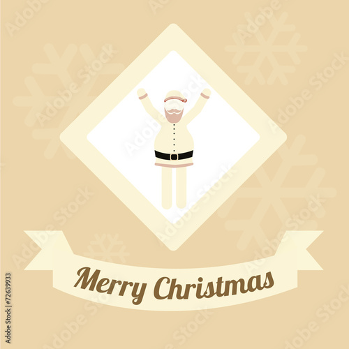 merry christmas over  color background