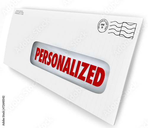 Фотография Personalized Envelope Mailed Message Special Unique Communicatio
