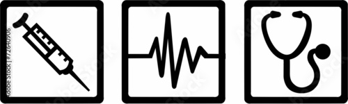 Doctor Tools Syringe Stethoscope