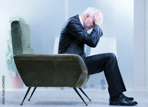 desperate man sees inescapable present