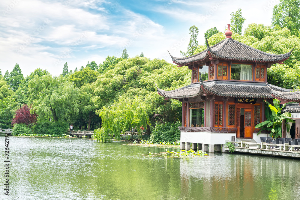 detail of the historic Yuyuan Garden created in the year 1559 by detail of the historic Yuyuan Garden created in the year 1559 by