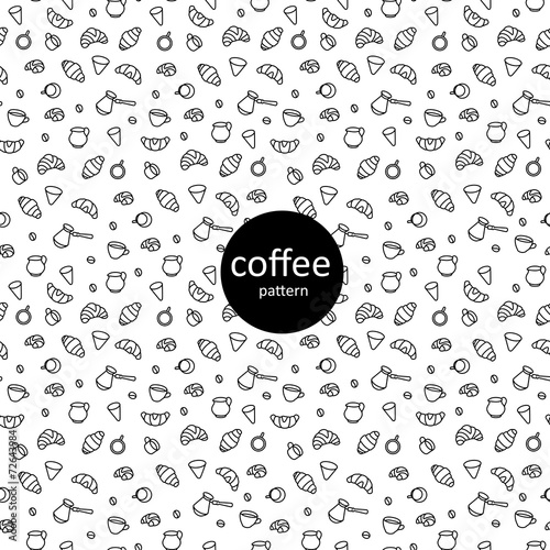 coffee pattern