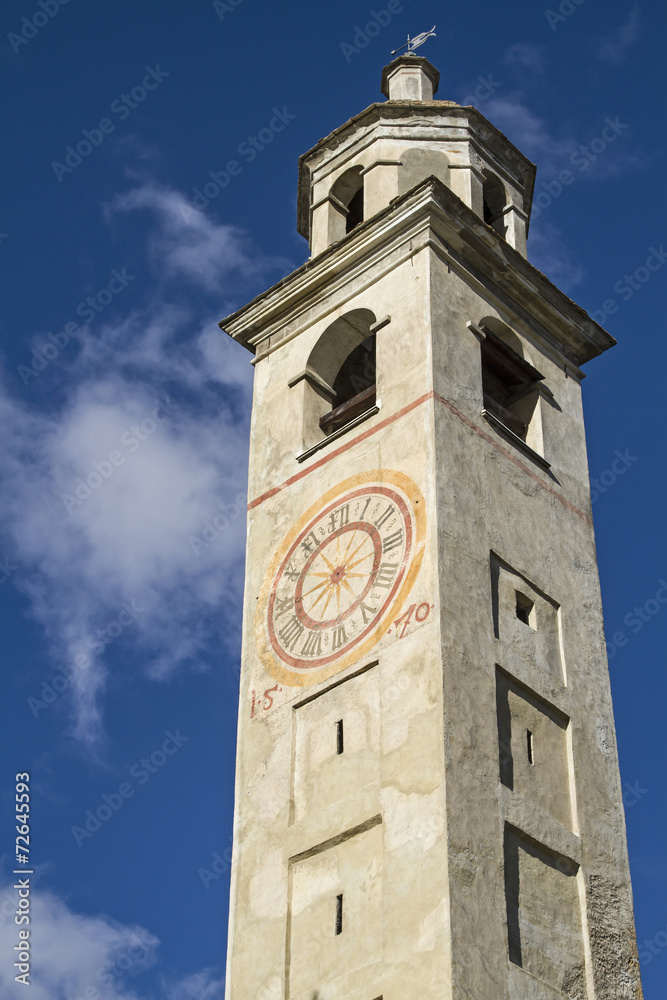 Schiefer Turm in Moritz