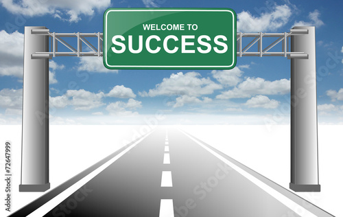 welcome to success road