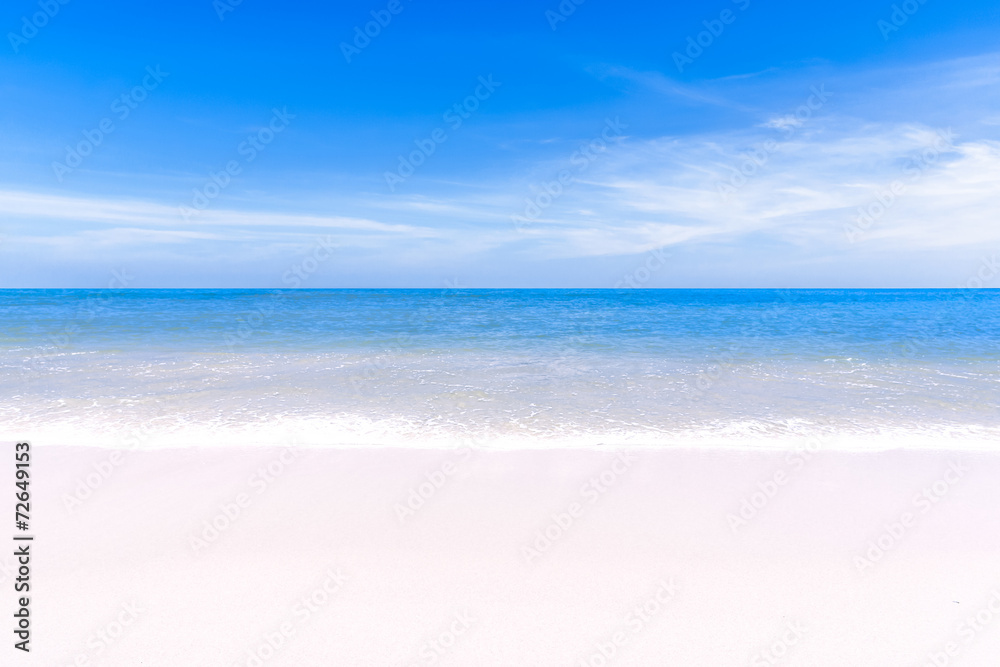 Beautiful seascape, clean turquoise sea