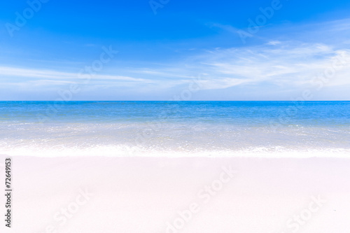 Beautiful seascape  clean turquoise sea