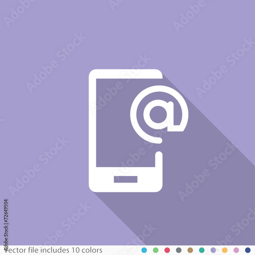 Wallpaper Mural Flat Long Shadow Icon Torontodigital.ca