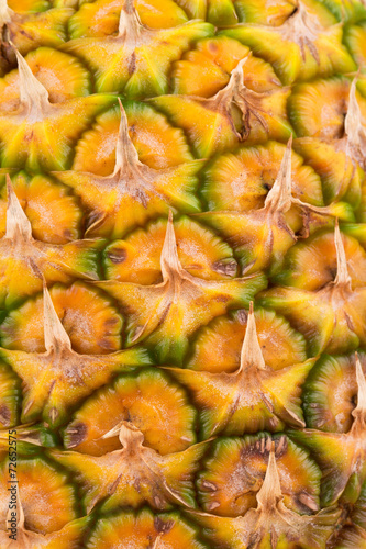 Fresh pineapple. Macro. Background.