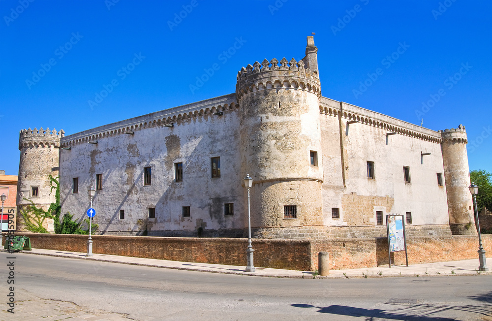 Ducal Castle of Torremaggiore. Puglia. Italy.