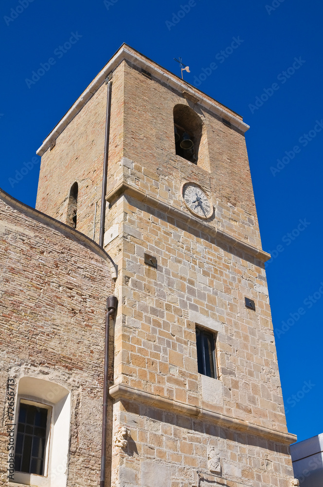 Mother Church of Torremaggiore. Puglia. Italy.