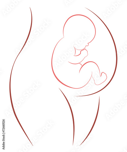 Pregnancy Mother Baby Symbol