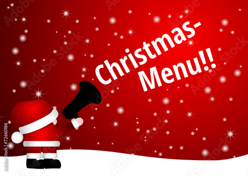 Christmas Menu