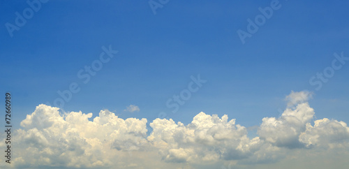 Sky with clouds