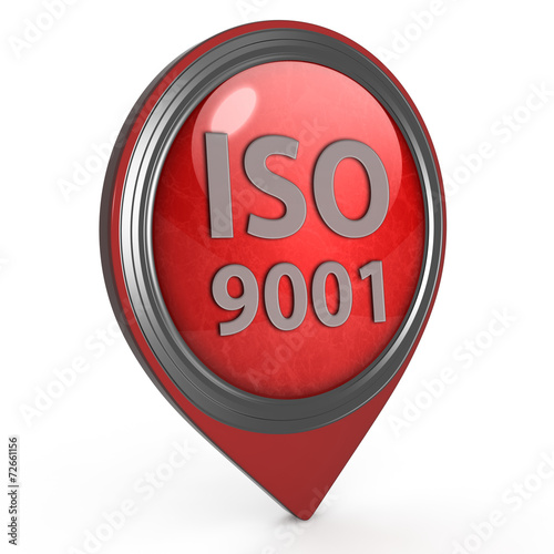 Free Download Iso 9001 pointer icon on white background - GFXLoad