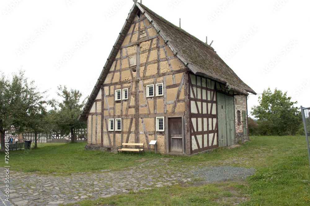 Altes Haus Mademuehlen Baujahr 1709,