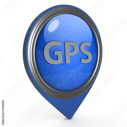 Free Download Gps pointer icon on white background - GFXLoad