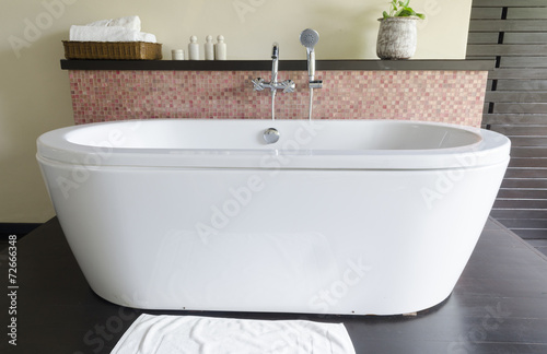 Jacuzzi in bathroom