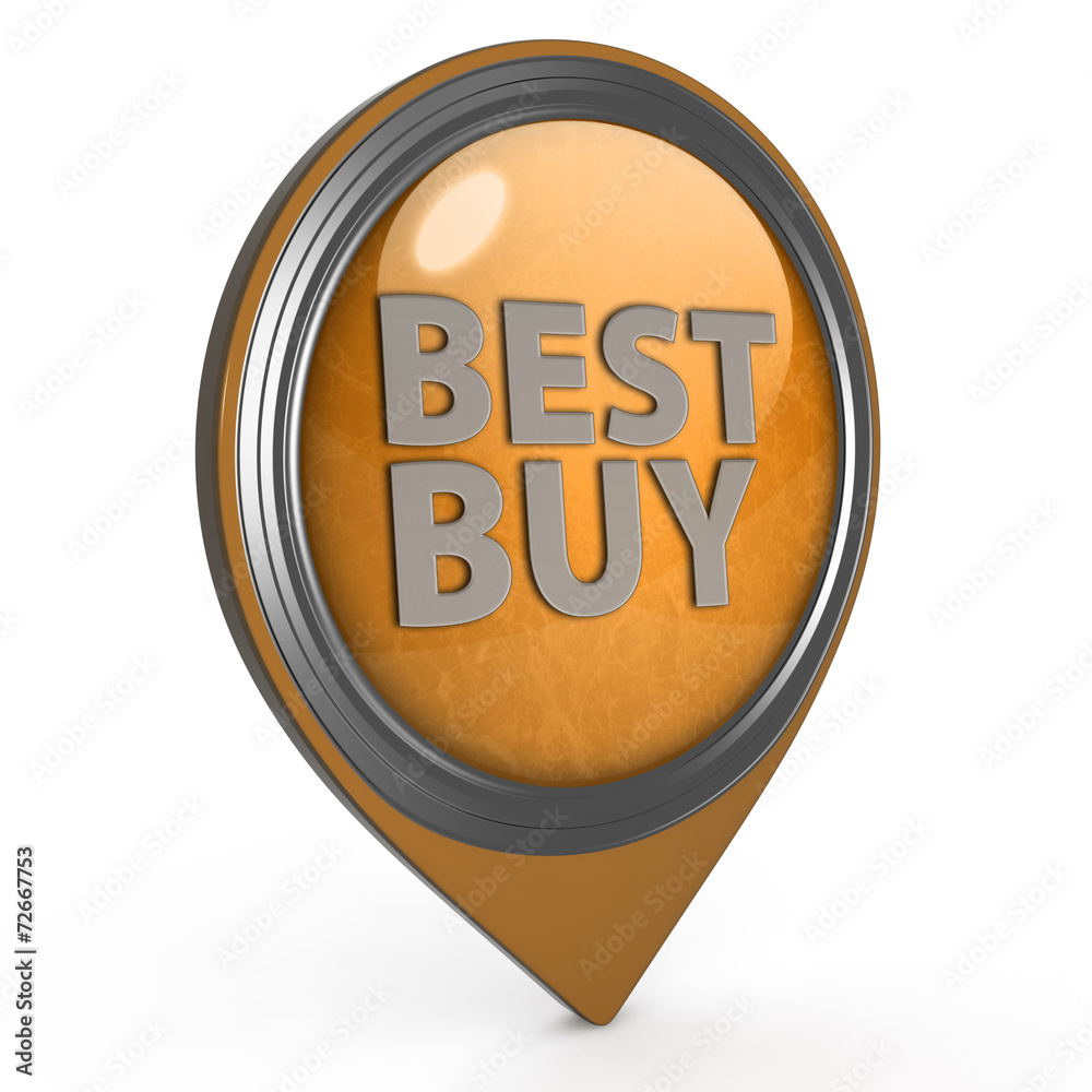Best buy circular icon on white background Best buy circular icon on white background
