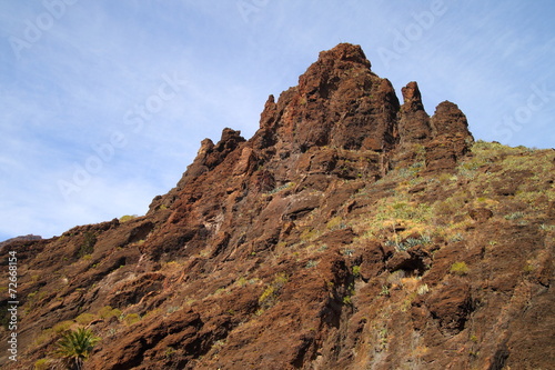 mountain landscapes of gorges maska