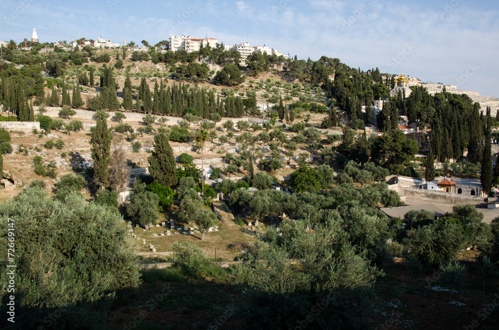 Berg bei Jerusalem, Israel