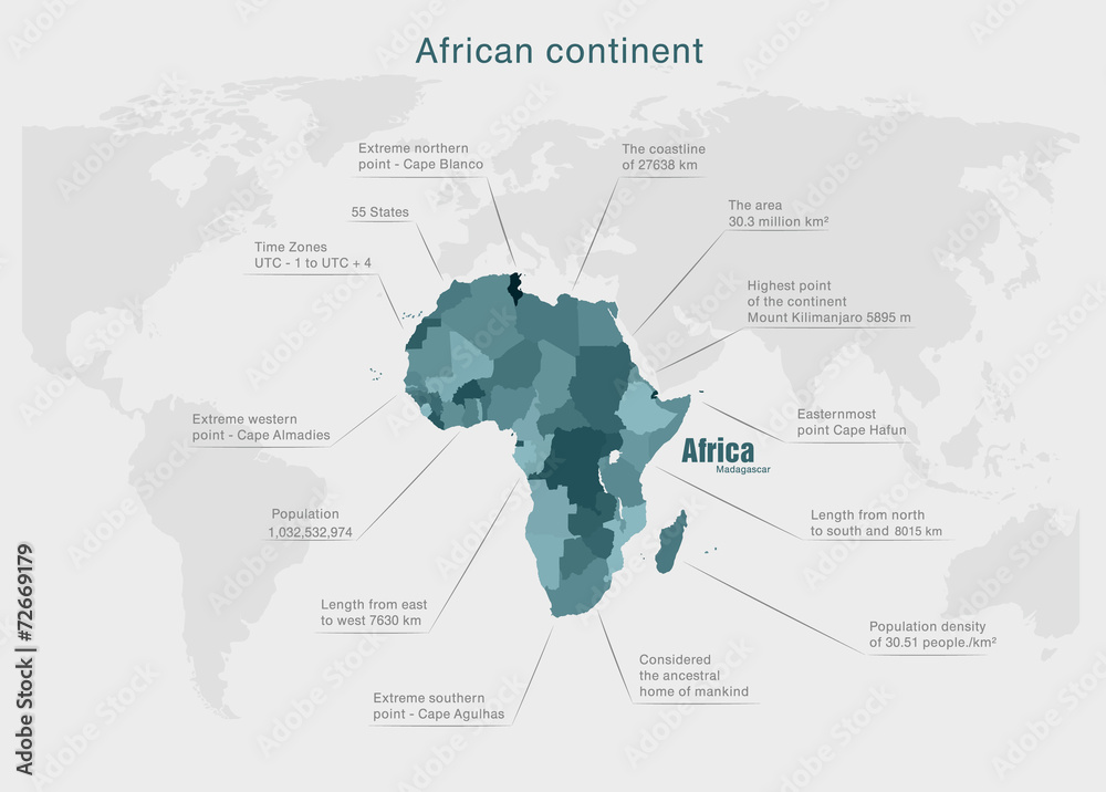 infographics continent Africa green and gray infographics continent Africa green and gray