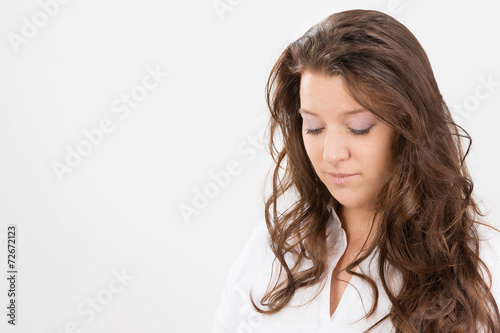 Tableau sur toile woman faces - pray